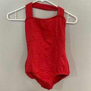 Red Ballet Leotard
